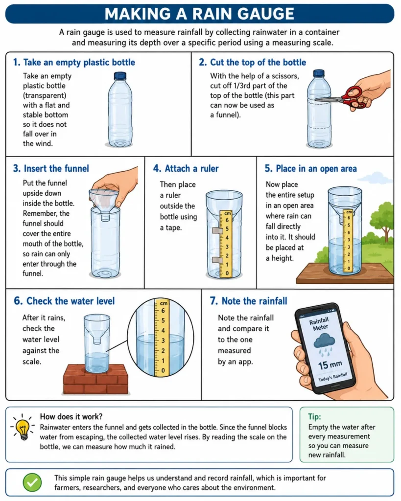 Making a Rain Gauge -DIY