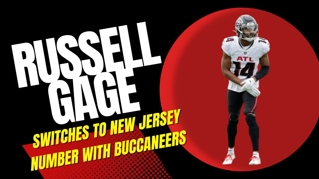 Russell Gage Switches to New Jersey Number with Buccaneers