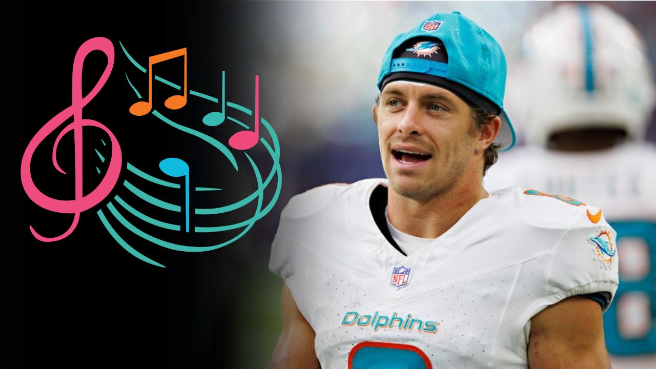 Don't Forget to Check Out Miami Dolphins Braxton Berrios' Playlist For Game Day of Denver vs Miami