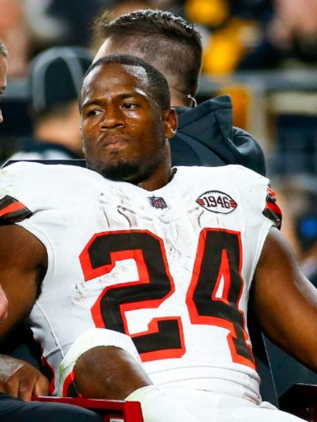 Nick Chubb knee injury..