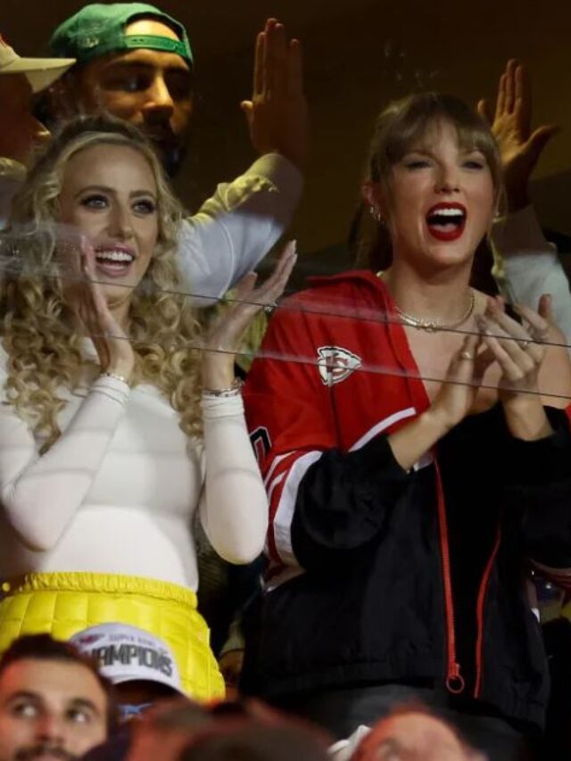 Taylor Swift and Brittany Mahomes