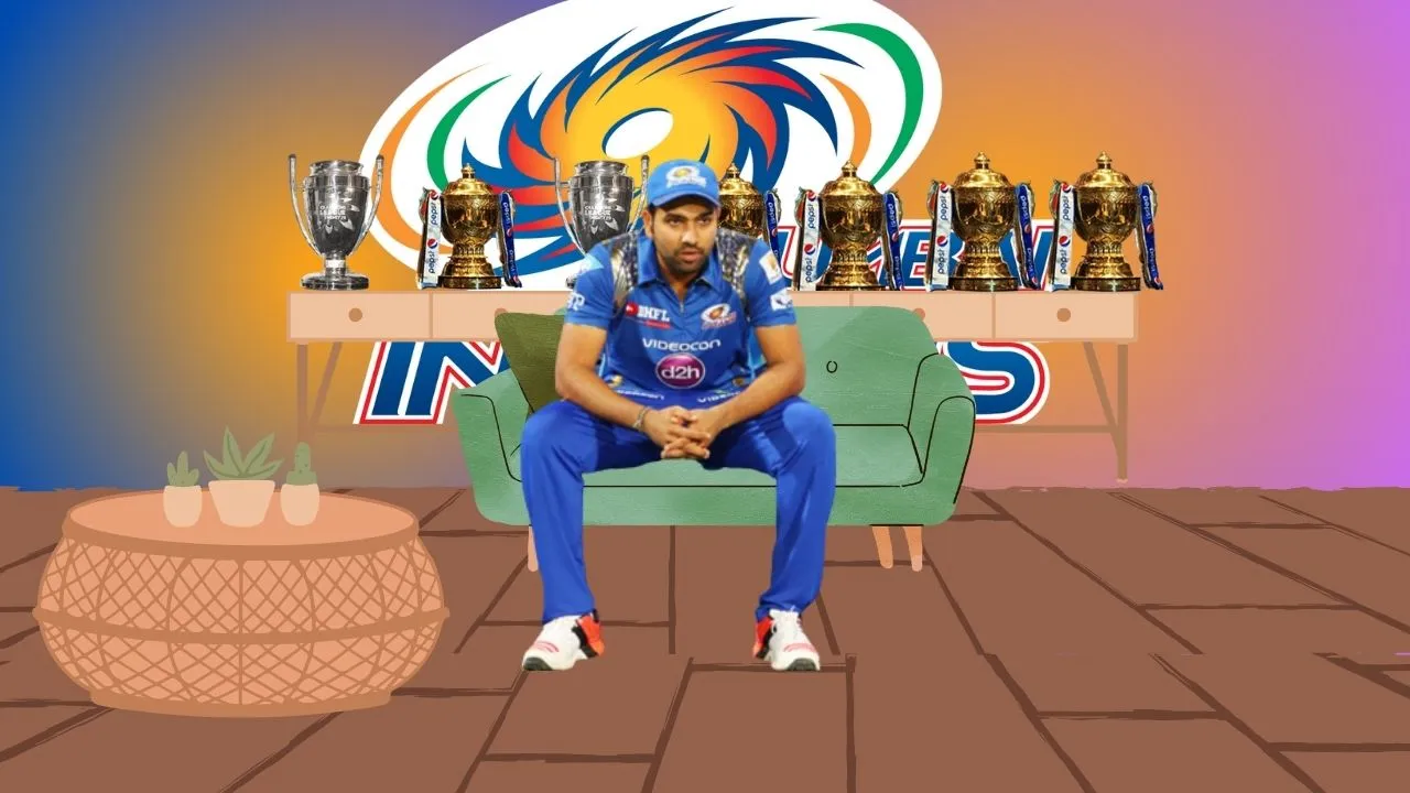 Rohit Sharma's 10-Year Journey as Captain of Mumbai Indians: A Saga of Success.