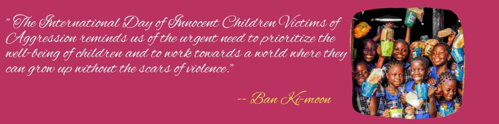 Quotes on children by Ban ki Moon