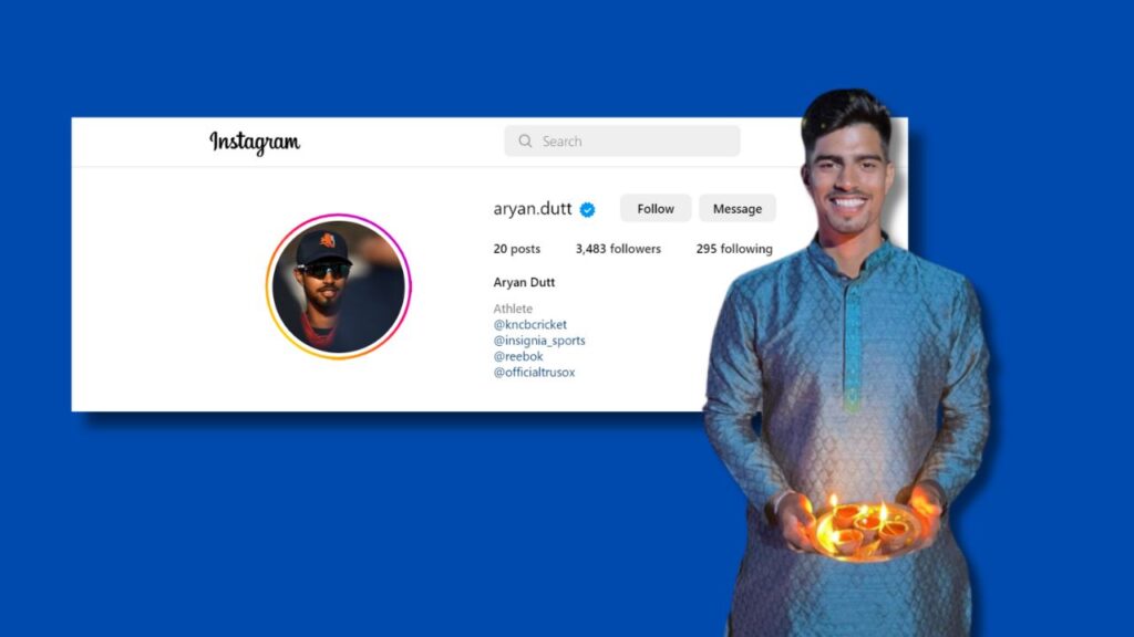 Who is Aryan Dutt? Know The Rising Star of Netherlands Cricket in ICC Cricket World Cup 2023.