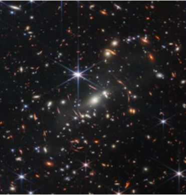 NASA released the first image from the James Webb Space Telescope