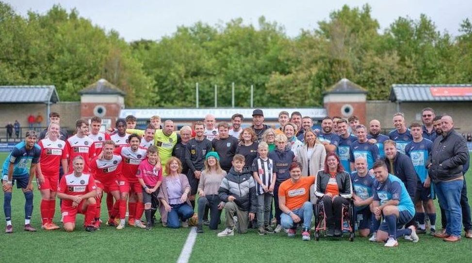 Star Studded Charity Football Match Raises 15000 for Tommys