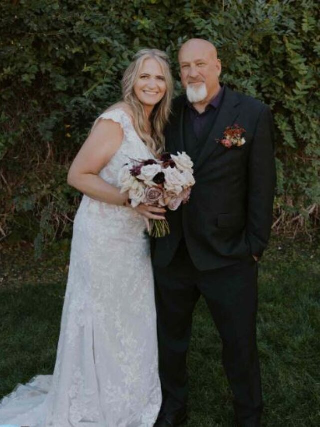 Christine Brown married David Woolley