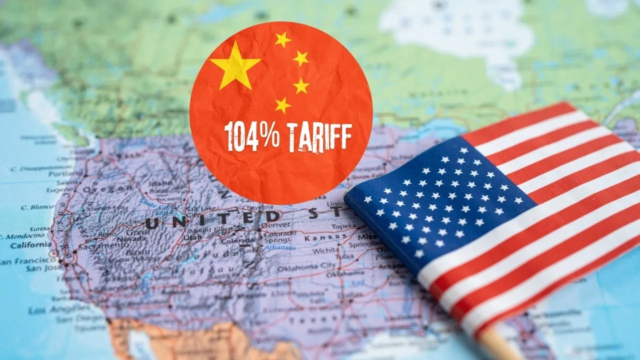 U.S. Sets 104% Tariff on China