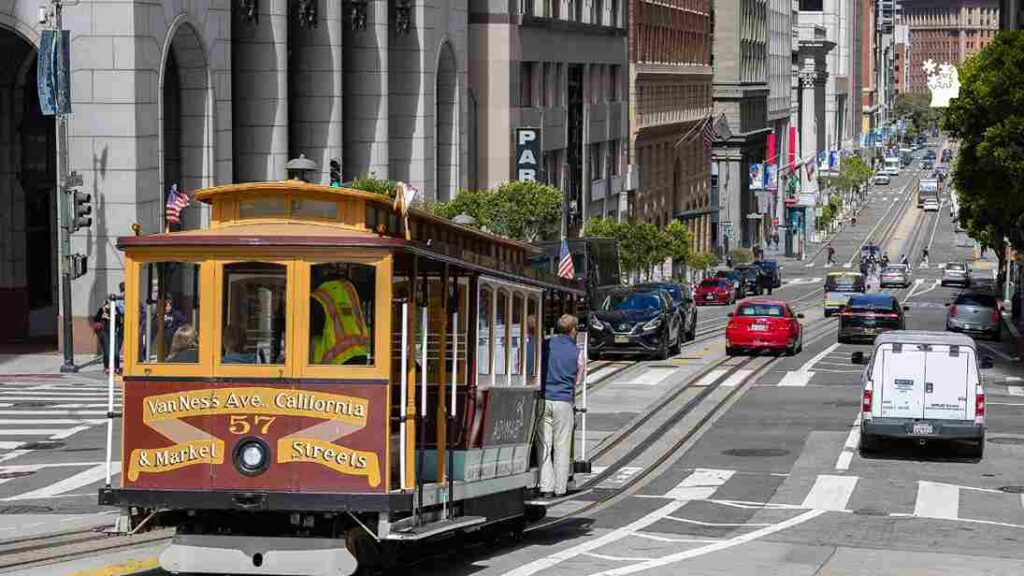 Hit-and-Run Driver Flees After Crashing Into Iconic San Francisco Cable Car, Injuring Three