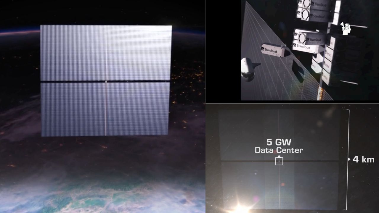 How could space based AI data centres lower global costs