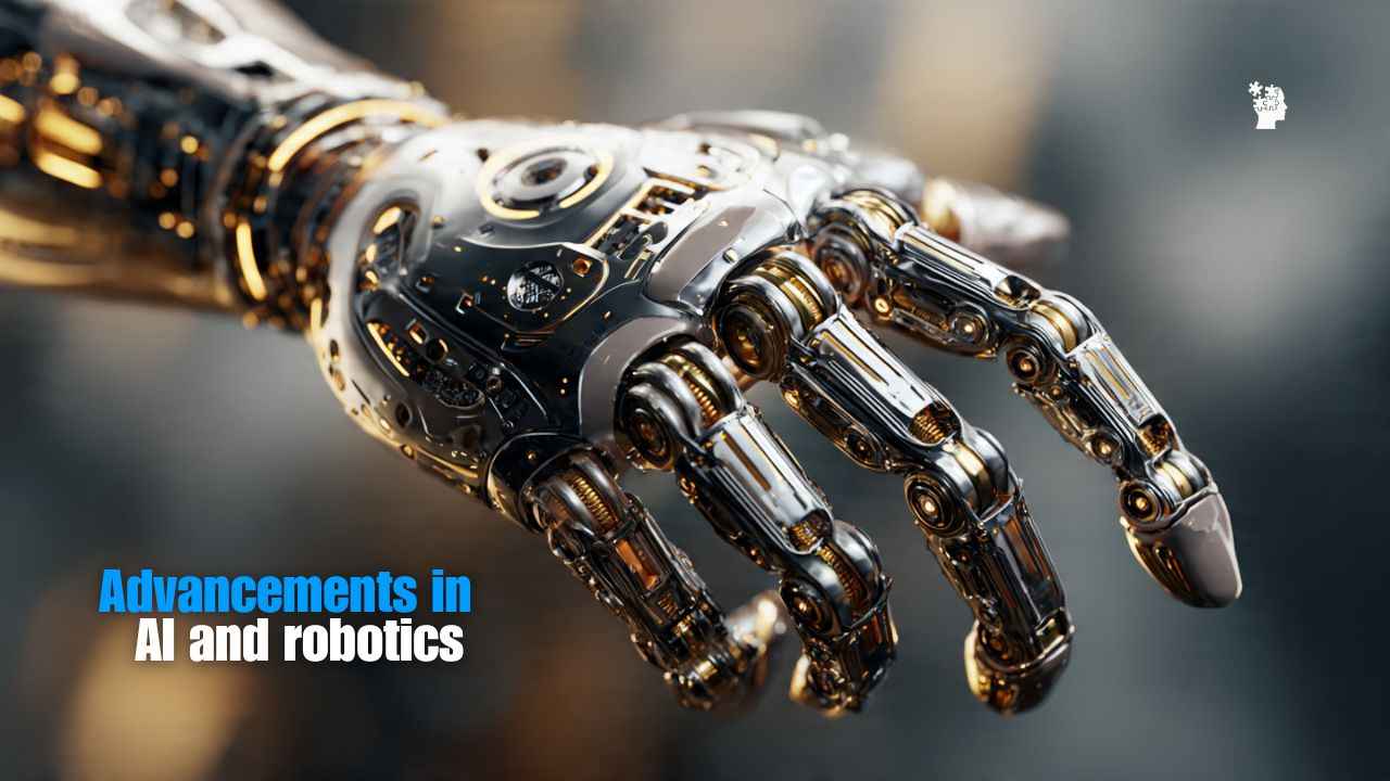 How do advancements in AI and robotics drive the goal of global abundance?