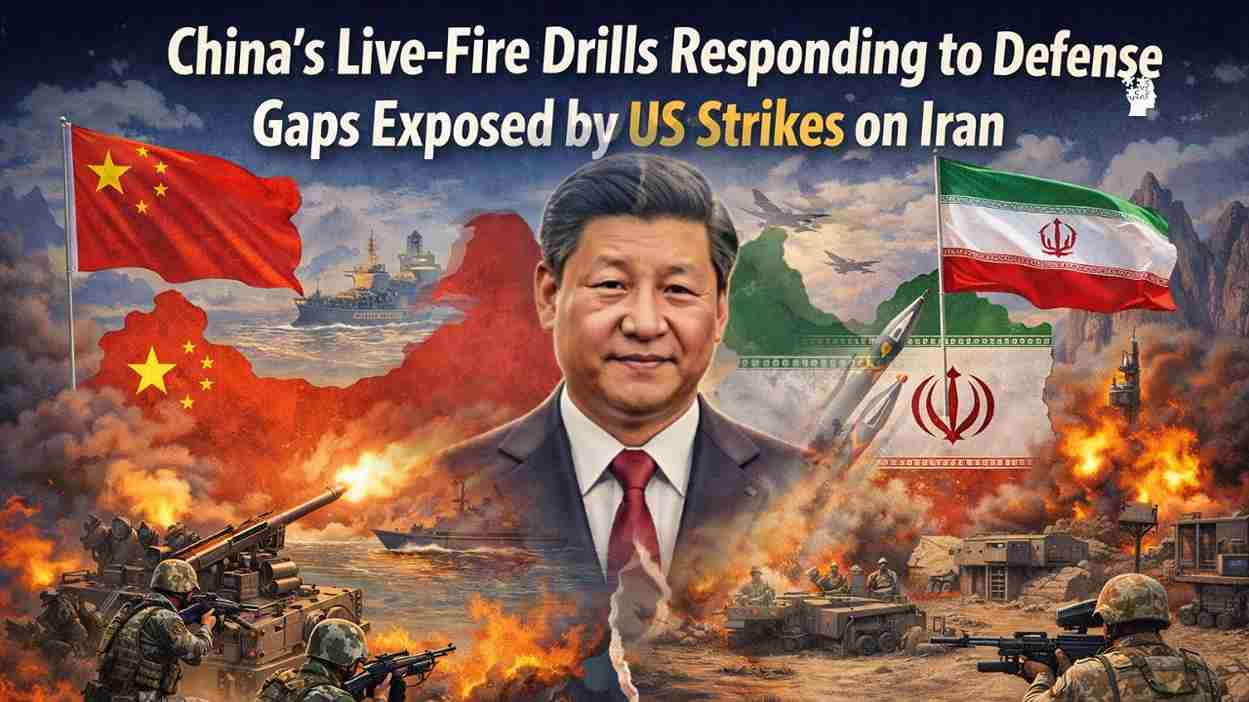 How Are Chinas Live Fire Drills Responding to Defense Gaps Exposed by US Strikes on Iran 11zon