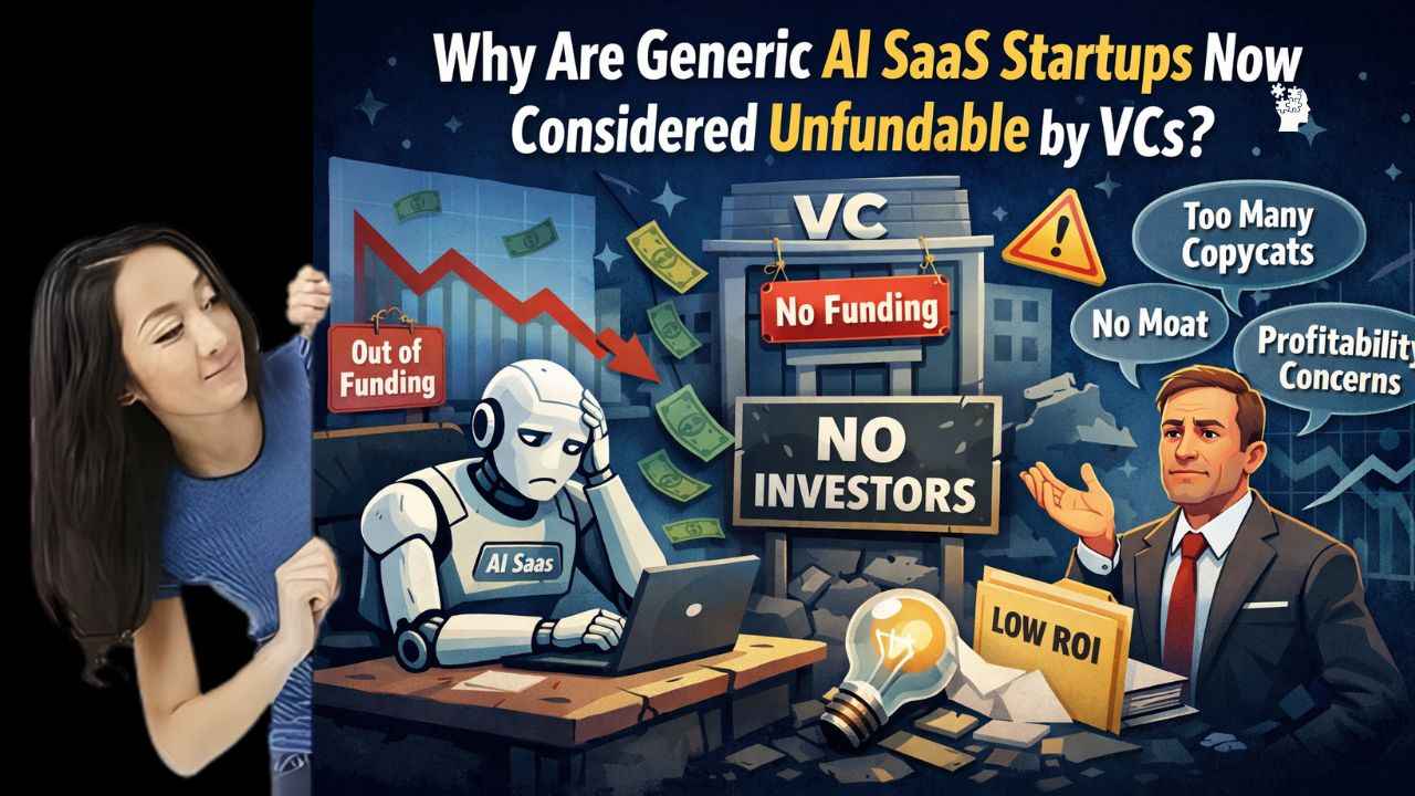 Why Are Generic AI SaaS Startups Now Considered Unfundable by VCs Wisdom Imbibe