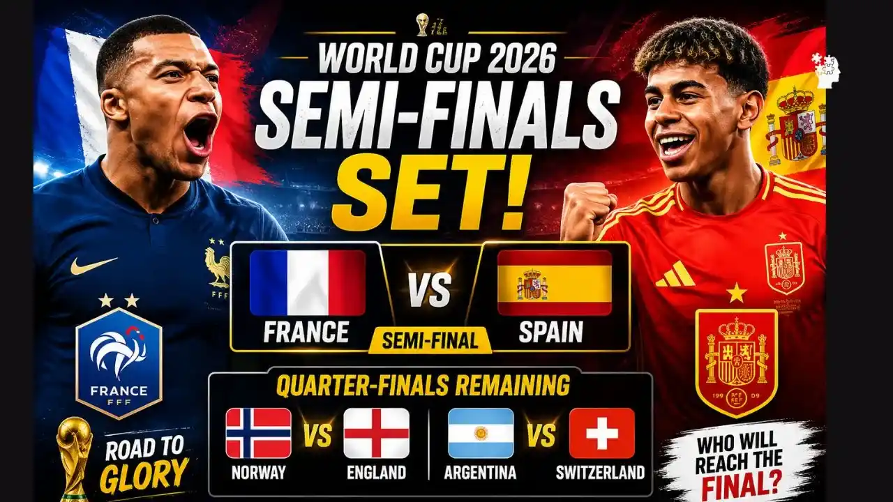 France vs Spain Set for Semi Final as World Cup 2026 Enters Final Four Full Analysis Predictions Remaining Contenders 11zon 11zon