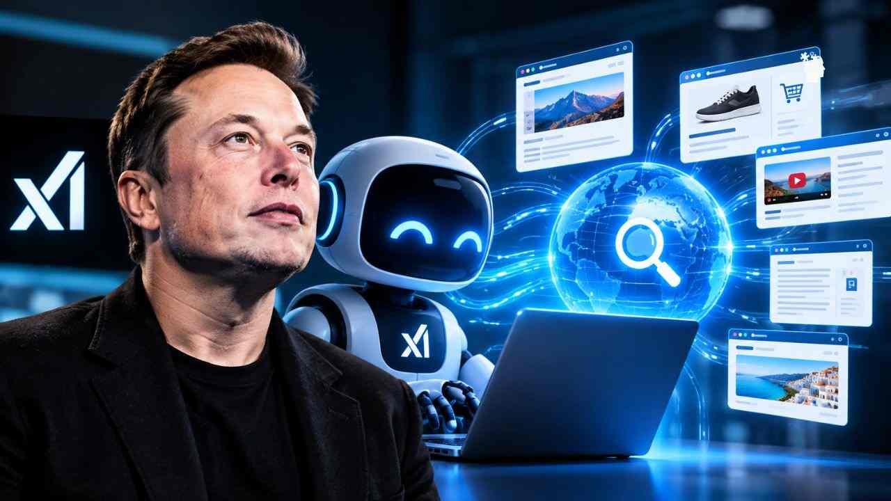 Elon Musk Says Grok Bot Can Now Browse the Web as You