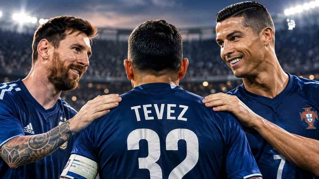 Travez , Messi, Ronaldo