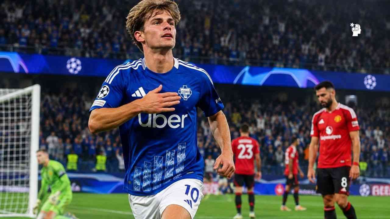 Nico Paz Strikes Early as Como Edges Manchester United in Champions League Thriller